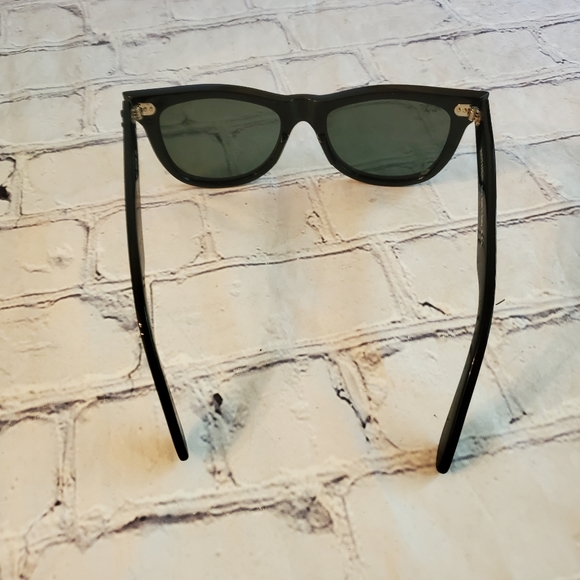 RAY-BAN WAY FARER BLACK SUNGLASSES MADE IN ITALY RB2140 9O1 54018 3N - Picture 4 of 13